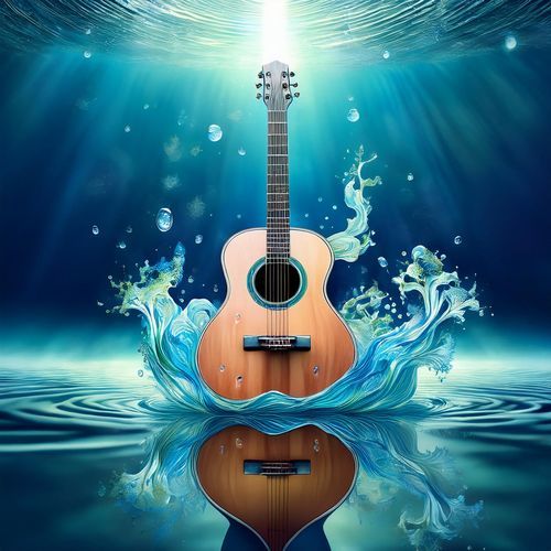 Meditation Streams: Relaxing Guitar with Water Sounds_poster_image