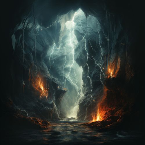 Las Poderosas Llamadas Del Trueno De La Naturaleza cover art