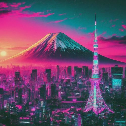 Akihabara Synthwave Mix