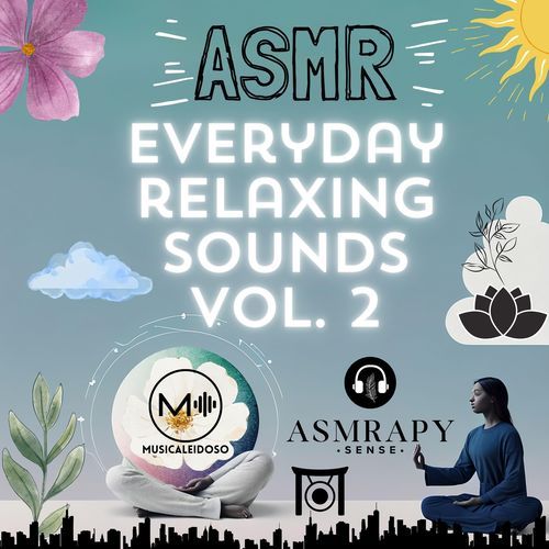 ASMR tingles water and scratches cover art