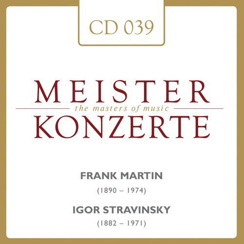Frank Martin - Igor Stravinsky