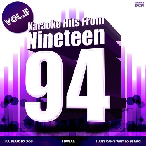 Karaoke Hits from 1994, Vol. 5