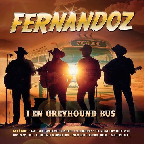 I en Greyhound bus