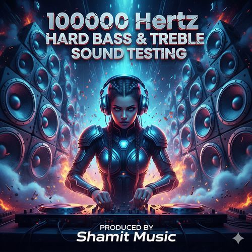 100000 Hertz Hard Bass & Treble Sound Testing