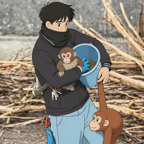 Zookeepers Love Cute Panchi-Kun cover art