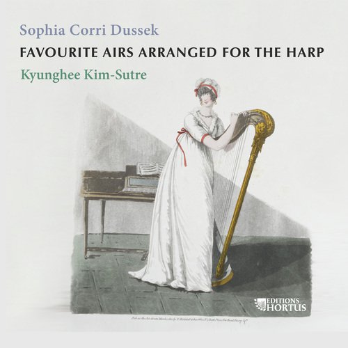 Sophia Corri Dussek: Favourite Airs Arranged for the Harp_poster_image