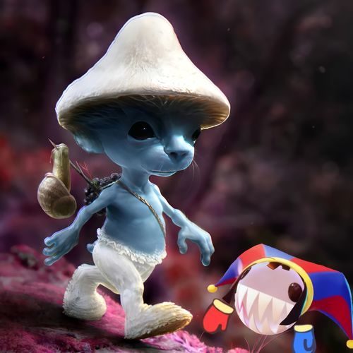 The Amazing Digital Smurf Cat Song