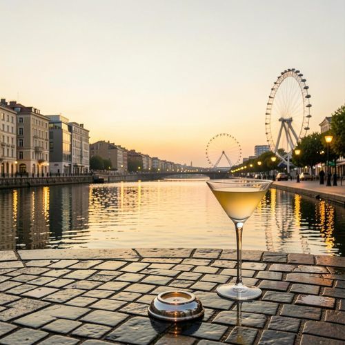 Afrobeats Tranquil London Cocktail Atmosphere