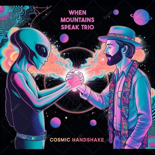 Cosmic Handshake (feat. When Mountains Speak Trio) cover art