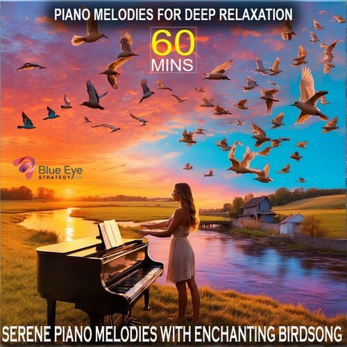 Serene Piano Melodies with Enchanting Birdsong