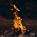 Meditation Camp Fire Sound