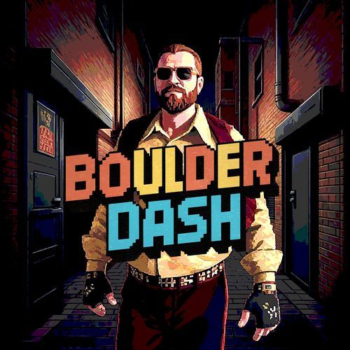 Boulder Dash cover art