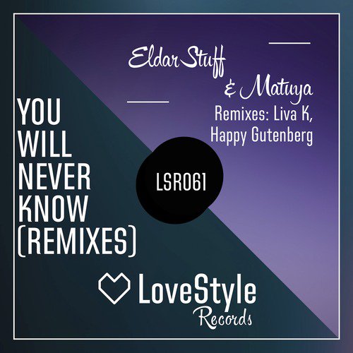 You Will Never Know (Liva K Remix) cover art