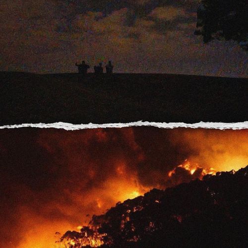 flames cover art