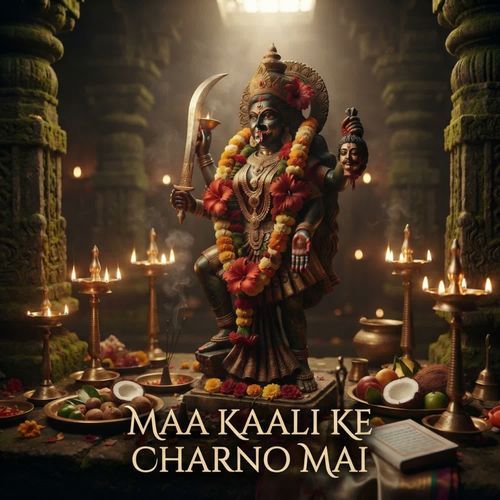 Maa kaali ke charno mai