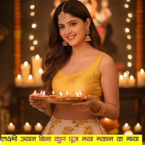 लक्ष्मी ज्यान बिना कुण पूज नया मकान क माया