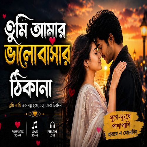 তুমি আমার ভালোবাসার ঠিকানা | Tumi Amar Valobashar Thikana | Bangla Romantic Song
