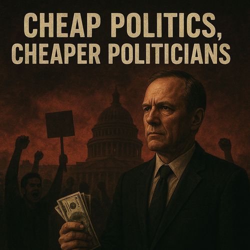 Cheap Politics Cheaper Politicians