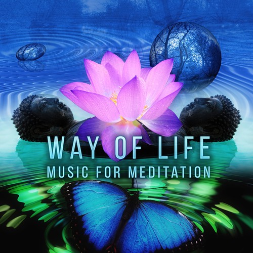 Way of Life Music 4 Meditation - Sound Therapy Music for Relaxation Meditation with Sounds of Nature, Soothing Chill Out Music for Yoga, Instrumental Music for Massage Therapy, Relaxing Flute & Piano Sounds_poster_image