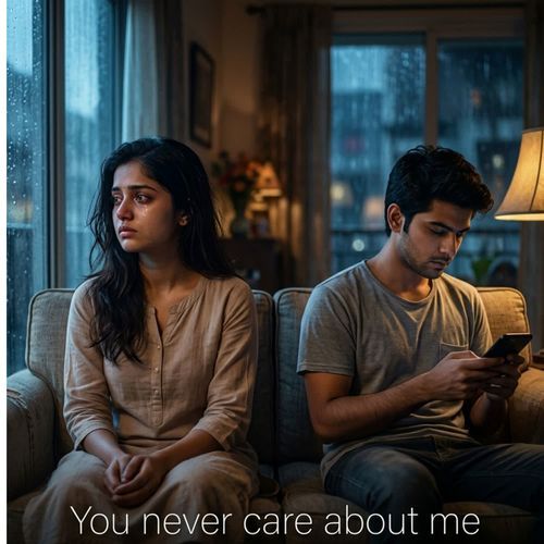 You never care about me