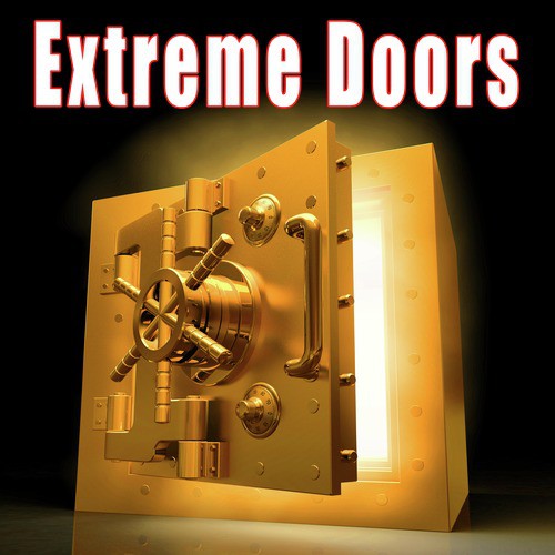 Large Industrial Metal Door Latches Shut cover art