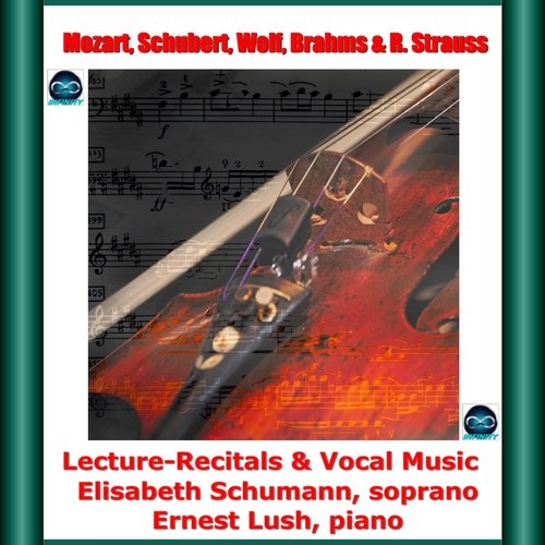 Mozart, schubert, Wolf, brahms &amp; R. Strauss: lecture-recitals &amp; vocal music_poster_image