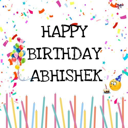 Happy Birthday Abhishek