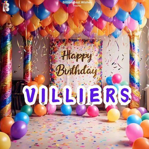 Happy Birthday Villiers