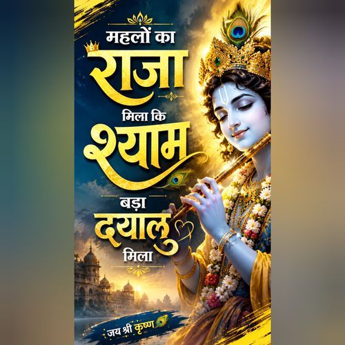 Mehlo Ka Raja Mila Ki Shyam Bada Dyalu Mila Vijay Vats