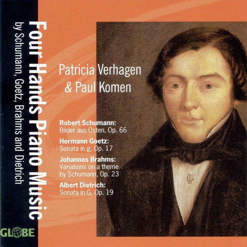 Variations on a Theme by Schumann, Op. 23 for Piano Four Hands: Variation II