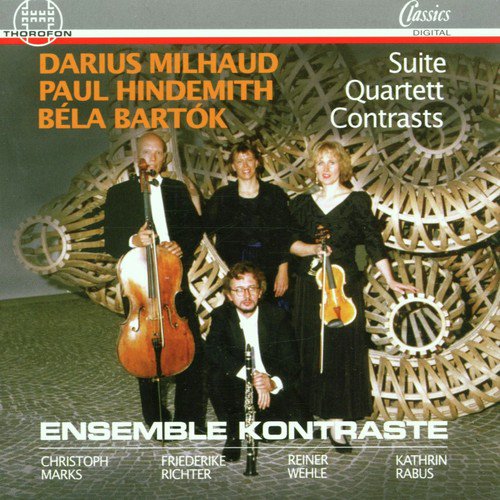 Milhaud, Hindemith, Bartok