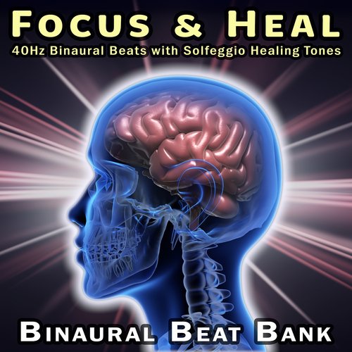 40hz Binaural Beats Via 174hz Solfeggio Tone (For Physical Pain Relief) cover art