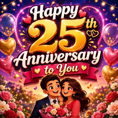 Happy 25th Anniversary To You