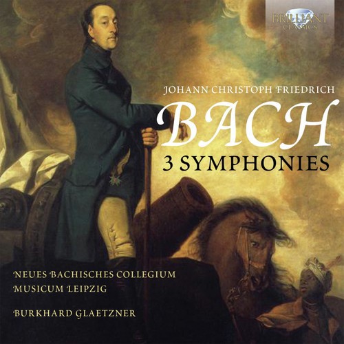 Johann Christoph Friedrich Bach: 3 Symphonies_poster_image