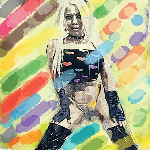 Black Painted Hearts cover art
