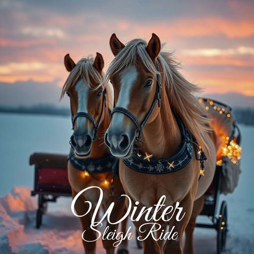 Winter Sleigh Ride: Snowy Christmas Carols