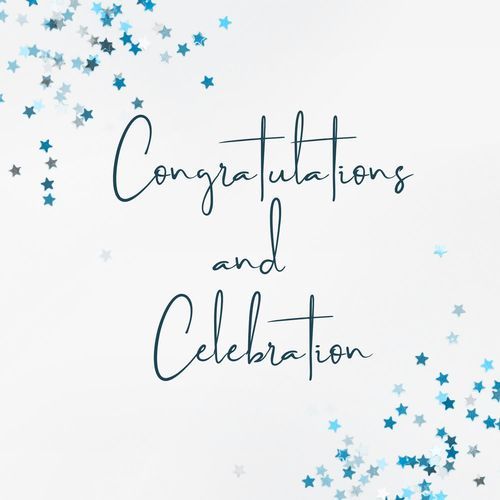 Congratulations and Celebration