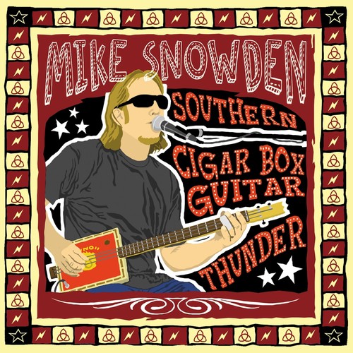 Southern Cigar Box Guitar Thunder