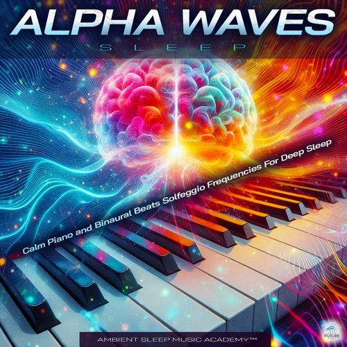Alpha Waves Sleep: Calm Piano and Binaural Beats Solfeggio Frequencies For Deep Sleep