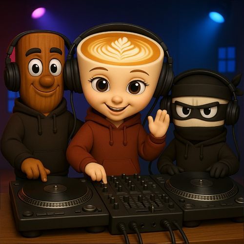 Dj terbaru tung tung sahur, balerina capucina, tralalero tralala cover art