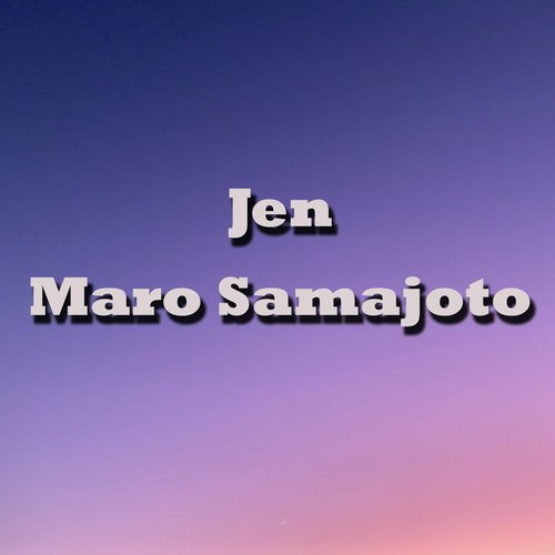 Jen Maro Samajoto