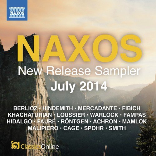 Naxos New Release Sampler: July 2014