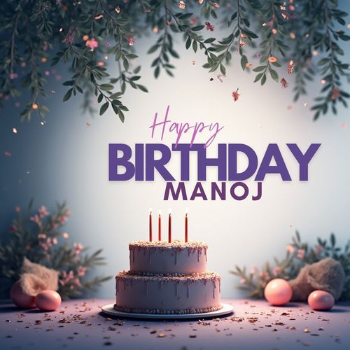Happy Birthday Manoj