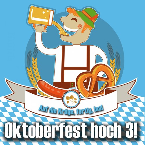 Oktoberfest hoch 3! - Auf die Krüge, fertig, los!