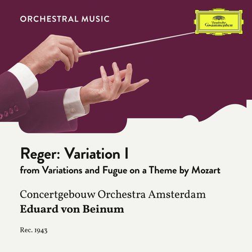 Reger: Variations and Fugue on a Theme by Mozart, Op. 132: Variation I_poster_image