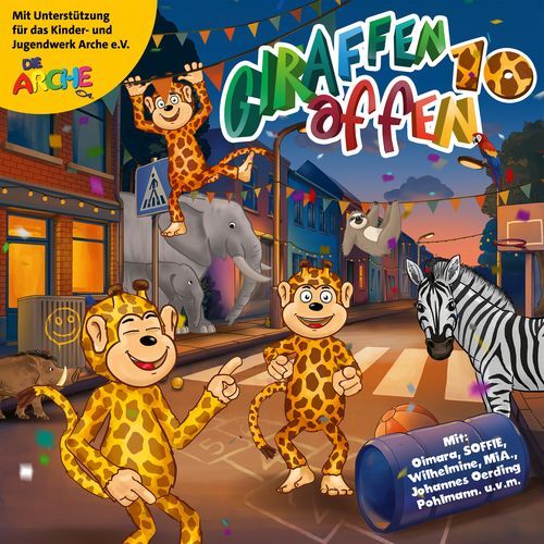 Zebrastreifenpferd (Giraffenaffen Version)