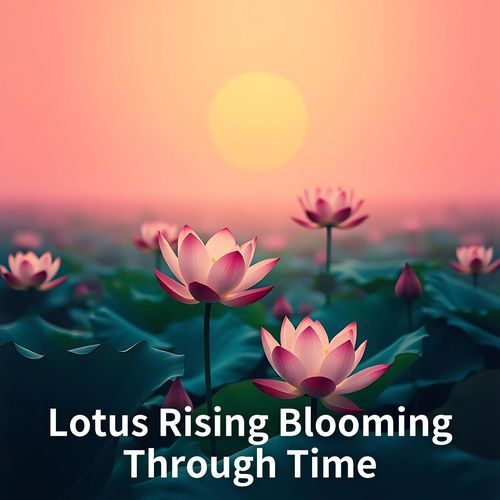 Lotus Rising Blooming Through Time