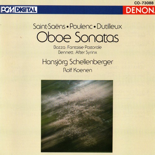 Oboe Sonata: III. Déploration - Très Calme
