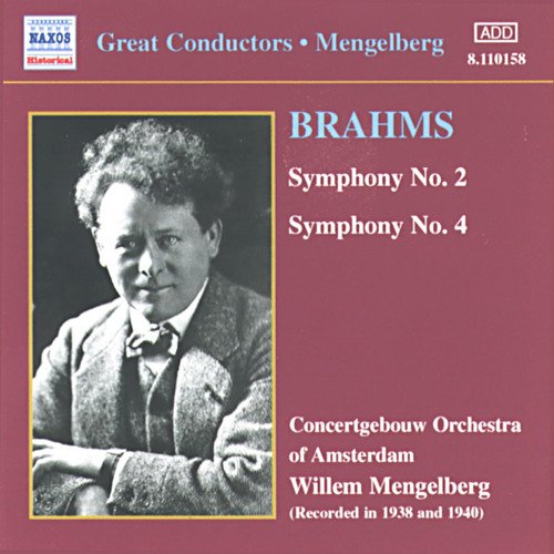 Brahms: Symphonies Nos. 2 and 4 (Mengelberg) (1941)