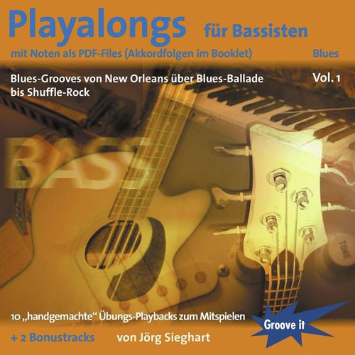 Playalongs für Bassisten Vol. 1 - Blues
